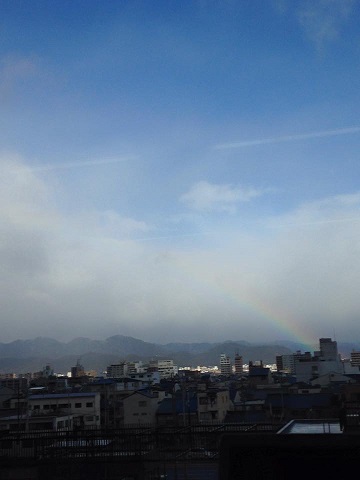 あいにくのお天気ですが…